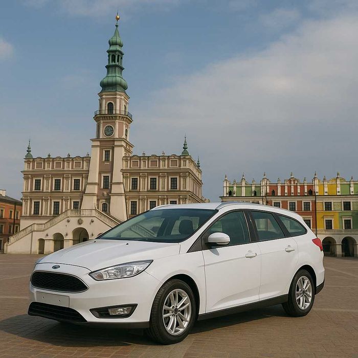 Wynajem Ford Focus Zamość Wypożyczalnia RENT a CAR TakeTaxi.pl