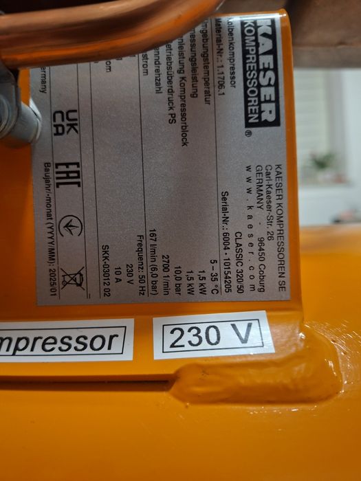 Kompresor KAESER Classic 320/50 W