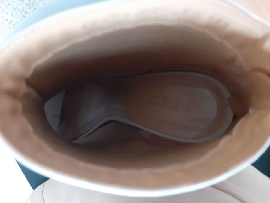 Botki Kazar w kolorze beżu, 37