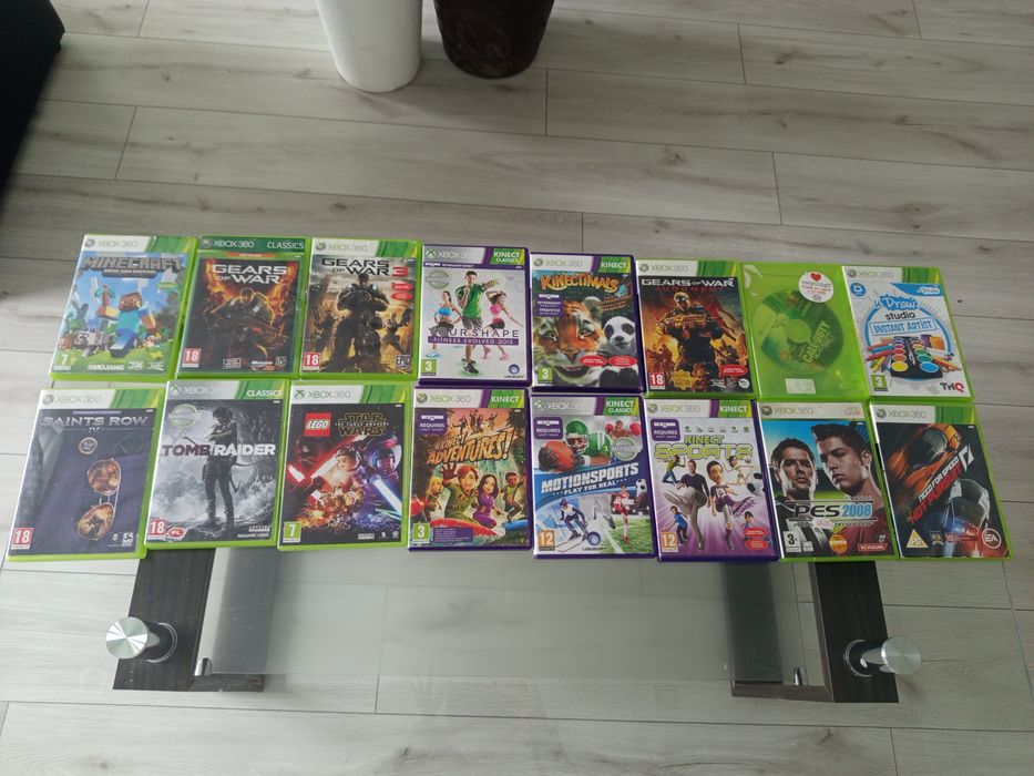 XBOX 360 + Kinect+ 17 gier
