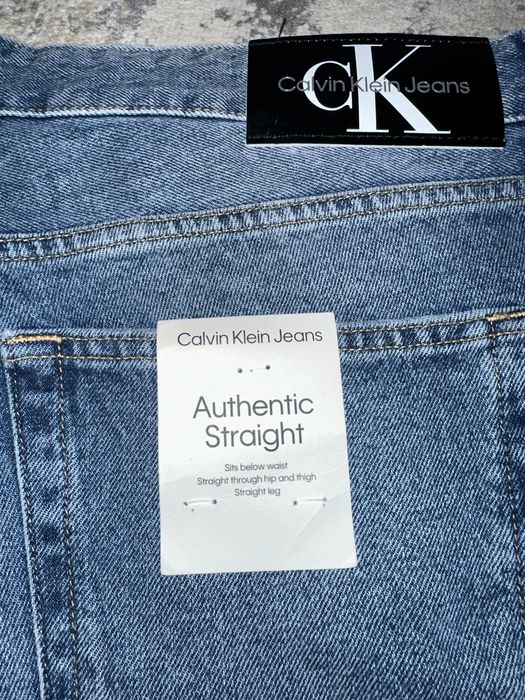 Джинси calvin klein authentic Straight w38*L32