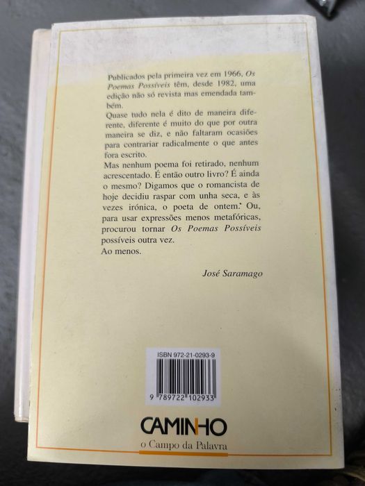 Os Poemas Possíveis — José Saramago