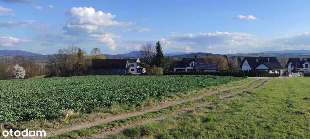 Działka widokowa, budowlano/usługowa 33ar w pobliżu gór i lasu - Widok 4
