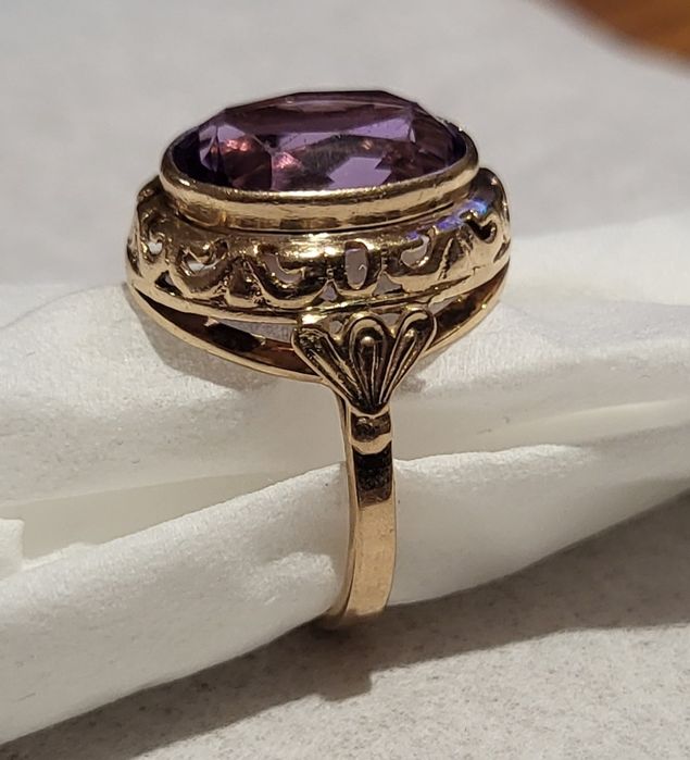 Золота каблучка СССР, 583 проба