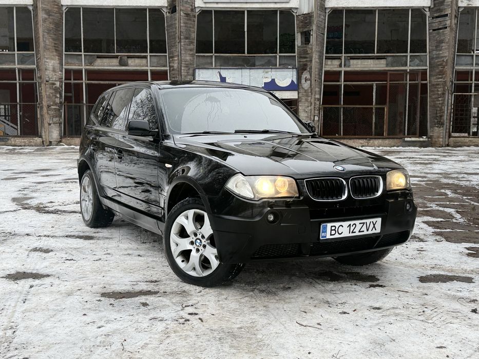 BMW X3 3.0d m57n 160kw Чорний на чорнім, гарний стан, Свіжопригнаний