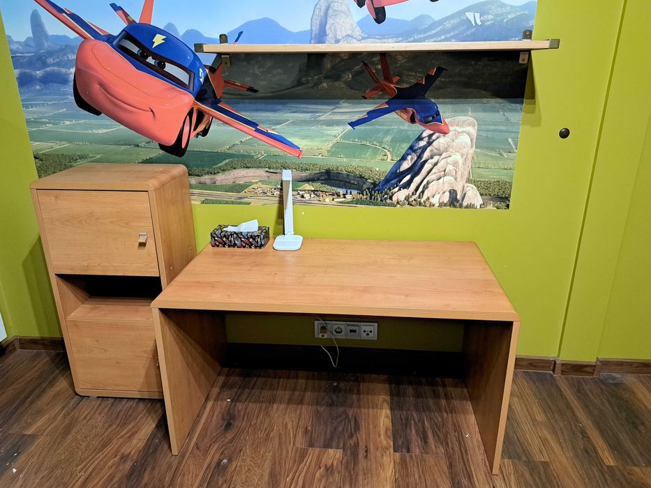 Meble szafka biurko kontenerek do pokoju dziecka BRW Elippe