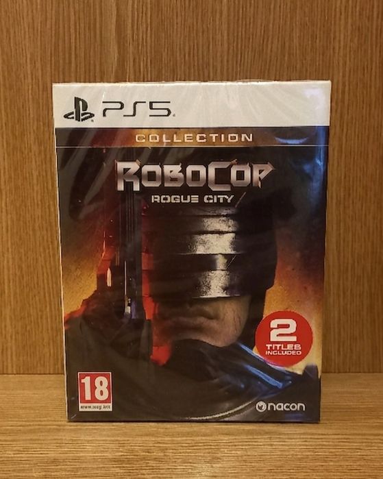 RoboCop rogue city collection диск на ps5
