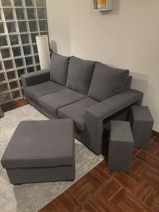 Sofa 3 lugares como novo