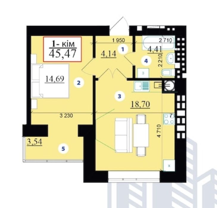 Apartment in Ivano-Frankivsk, Nimetska Koloniya - View 4