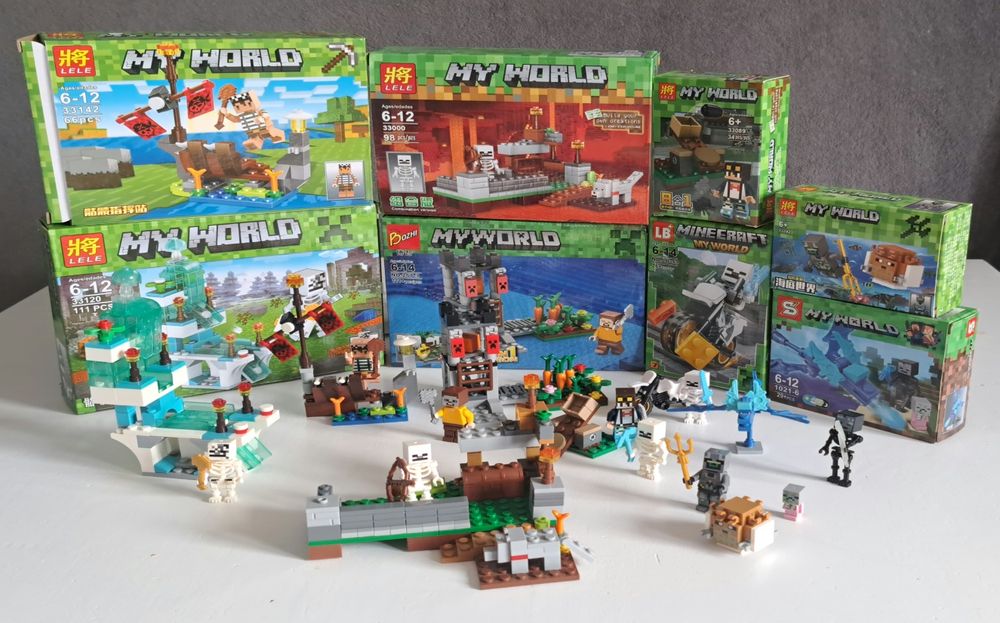 Klocki MyWord Minecraft mix