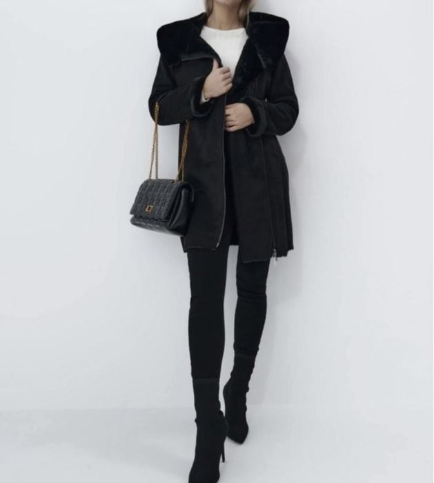 Искусственная дубленка Mohito, р-р 36