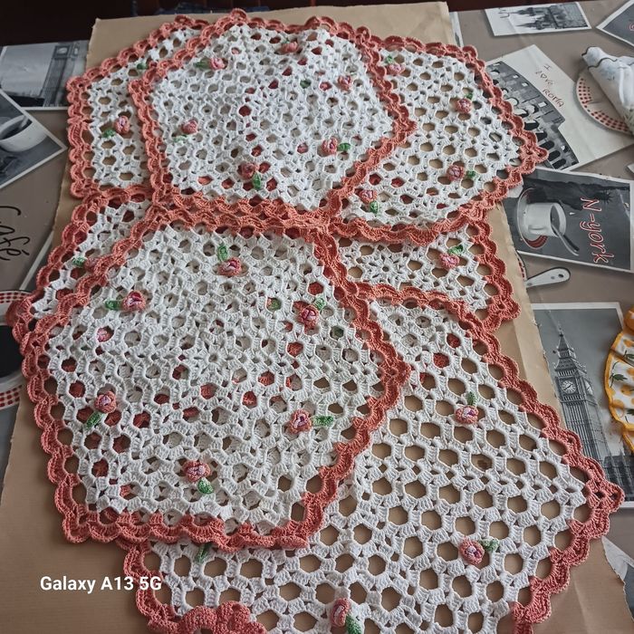 Conjunto 7 naperons para cozinha