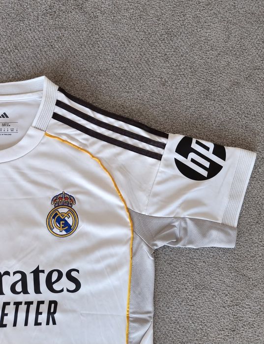 Camisola Real Madrid Adidas M Branca – Nova – Slim Fit