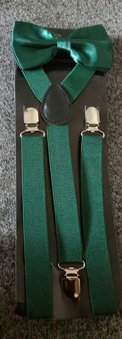 Zestaw męski mucha i szelki