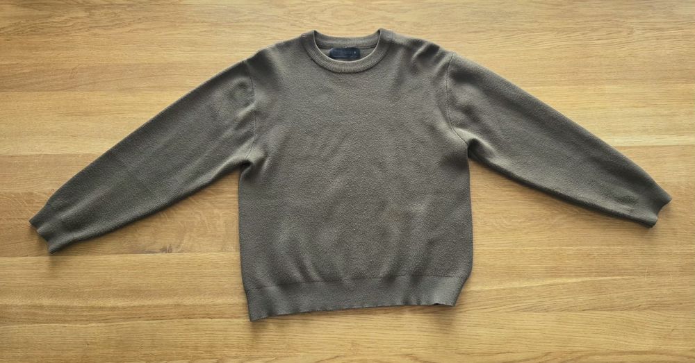 Zara sweter oliwkowy zielonym 152