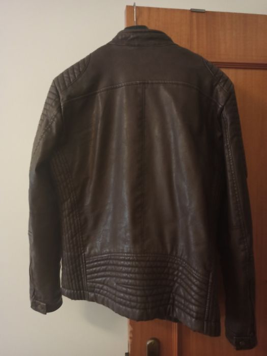 Casaco imitação couro Salsa