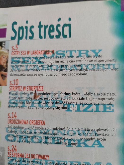 Czasopismo kolekcjonerskie bez okładki