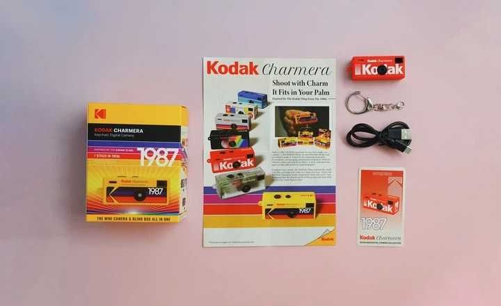 Фотоапарат Kodak Charmera Keychain Digital Camera Blind Box 1987 Original Retro в наявності