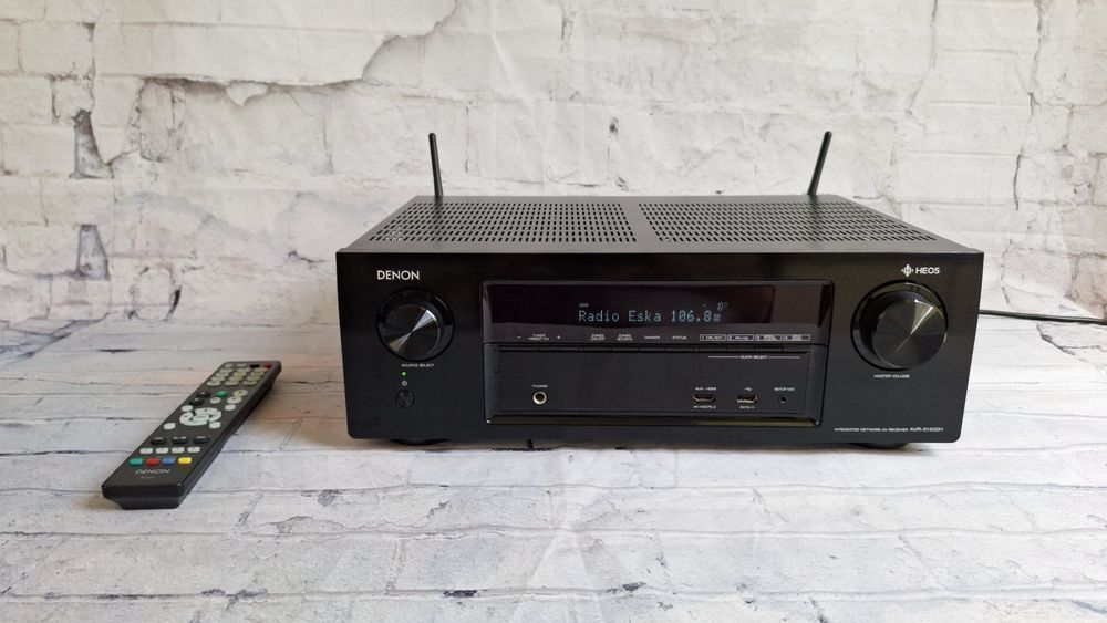 7.2 Denon AVR-X1400 Wi-Fi BT Heos Atmos ARC