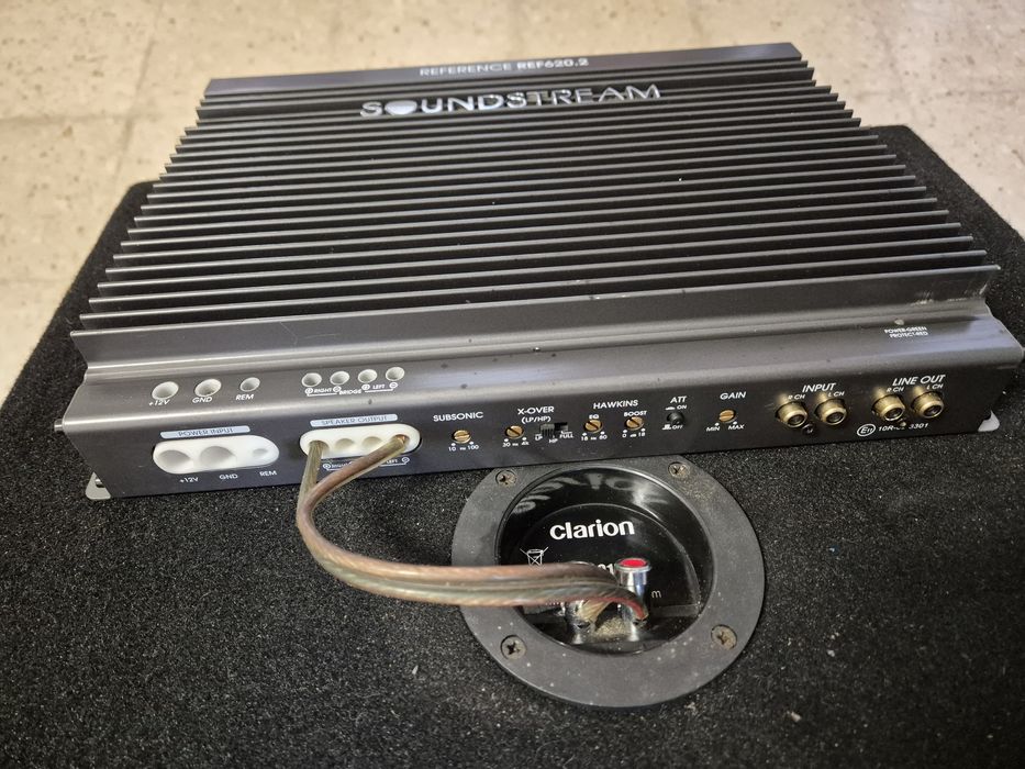 Subwoofer + amplificador