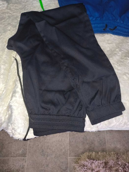 Spodnie męskie eleganckie na gumce