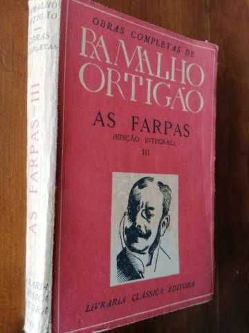 3 Livros Ramalho Ortigão 1943 - Farpas -  portes incluídos