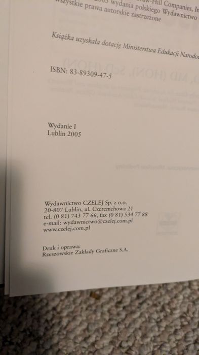 Postępy w kardiologii Harrisona