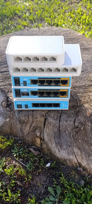 комутатори  Hikvision, Dahua,TPlink,ONV,MikroTik