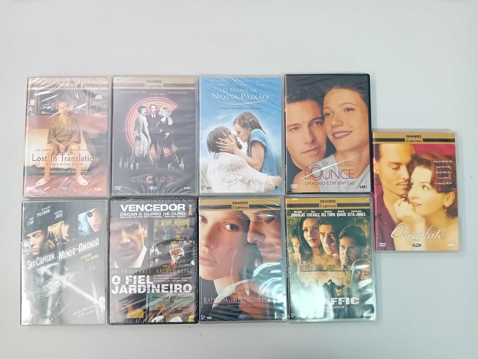 Filmes de DVD novos