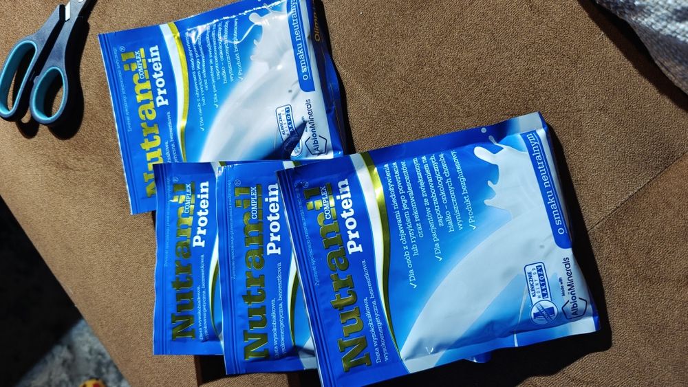Nutramil Protein 3 sztuki, smak neutralny