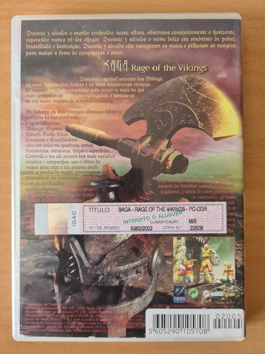 Jogo "Saga: Rage of the Vikings para PC