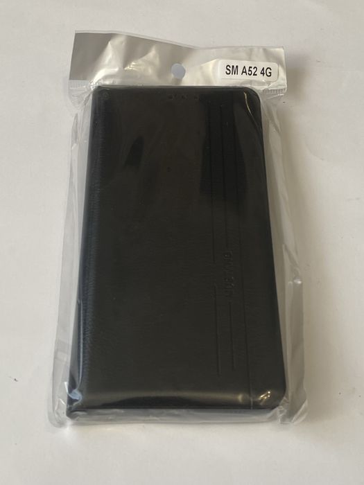 Чехол Samsung A52 / A525 Кожа Книга Защитная на Магните