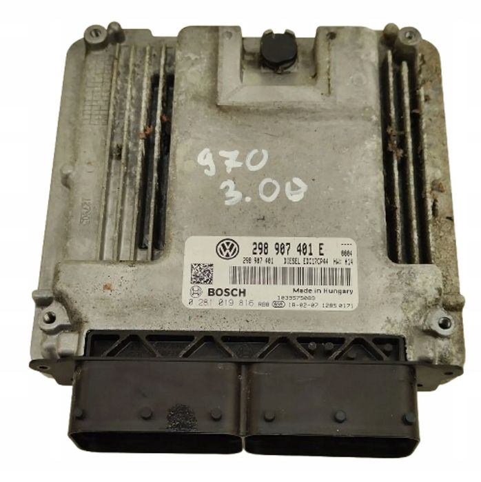 porsche panamera 970 09-13 3.0 tdi komputer sterownik silnik 298907401e