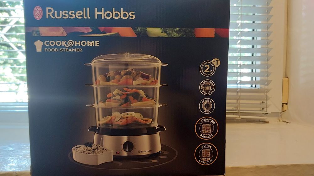 НОВА пароварка Russell Hobbs 800вт СУПЕРЦІНА