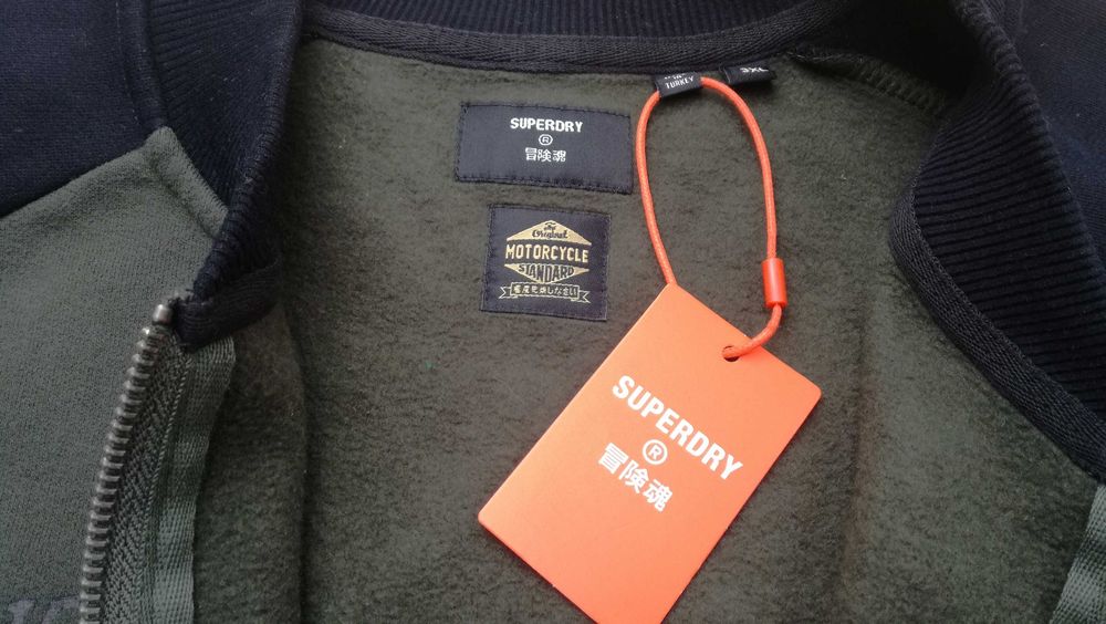 Bluza Kurtka Superdry Crossing Jersey Bomber