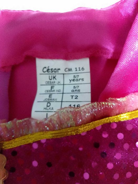 Vestido Barbie Castelo Diamante