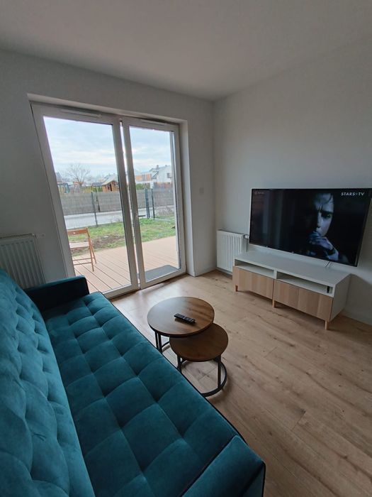 Słoneczne  mieszkanie z dużym ogrodem Siechnice