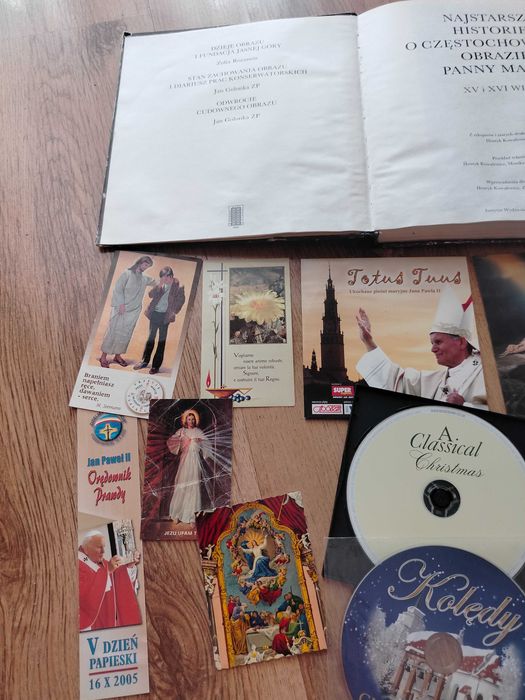 Pismo Święte, albumy, płyty CD i dewocjonalia
