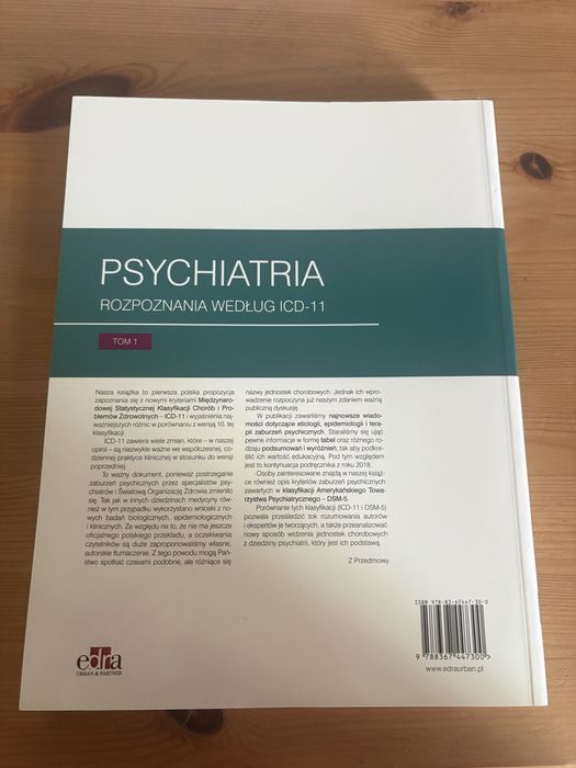 Psychiatria. Rozpoznania według ICD-11. Tom 1 – Gałecki, Szulc