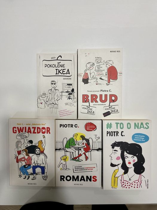 Zestaw książek Piotr C.