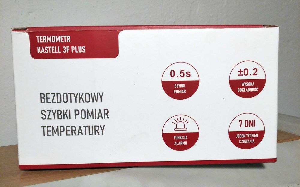 Termometr bezdotykowy Kastell