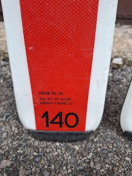 Narty juniorskie Nordica Team Race J Długość 140 cm