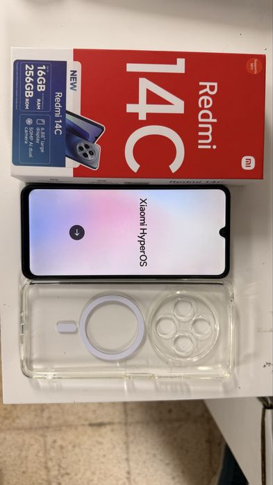 Telemovel Redmi 14C 16gb ram e 256gb 50M pixel de camara