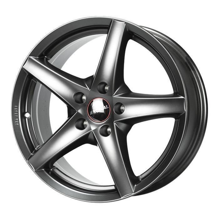 4x Felgi aluminiowe czarne RONAL R41 8.0x17" 5x114.3 ET35 76.1 FN12855