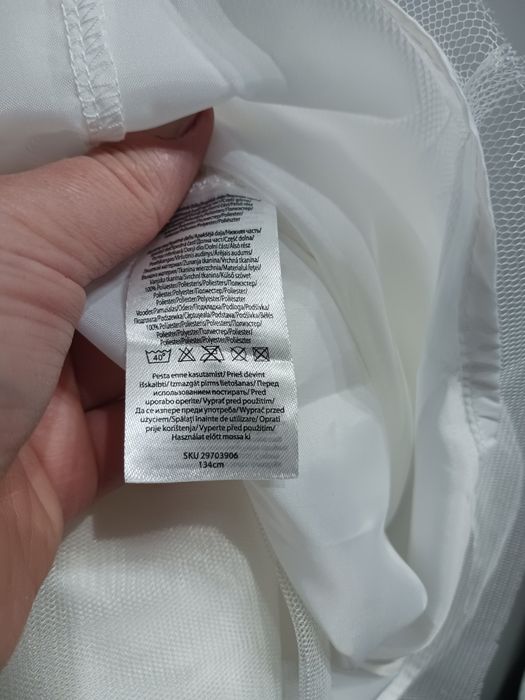 Sukienka okolicznościowa rozm. 134 / nowa