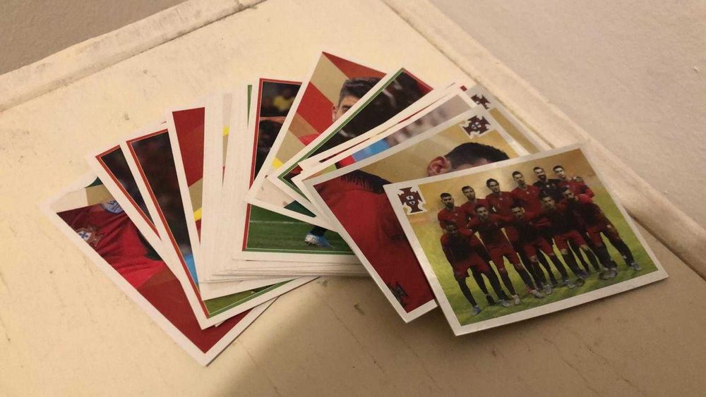 Cromos Seleção Nacional Portugal (Continente) - Lote ou Individual