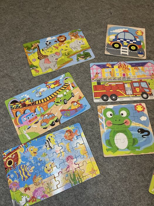 Пазлы деревянные