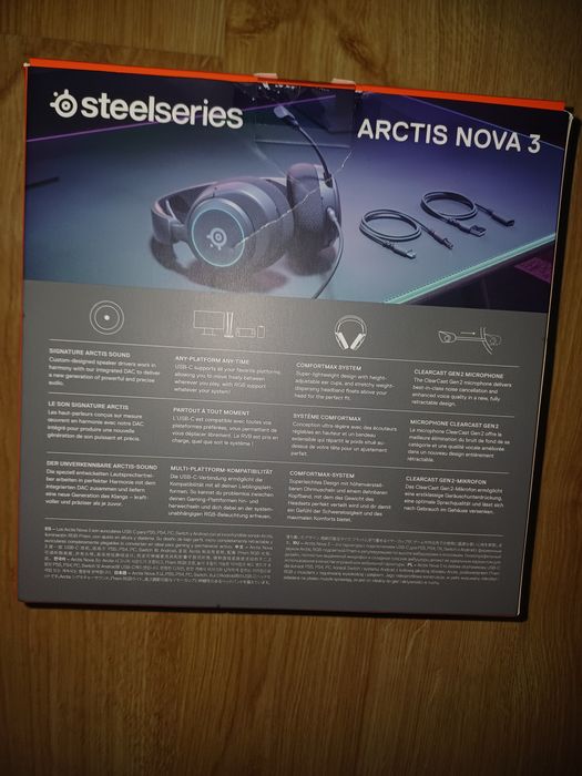 Słuchawki Steelseries Arctis Nova 3
