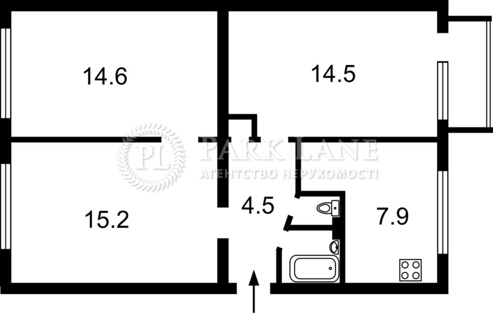 3-кімн, БЕЗ КОМІССІЇ Соломʼянська Ратушного Освіти Центр 10 хв Парк