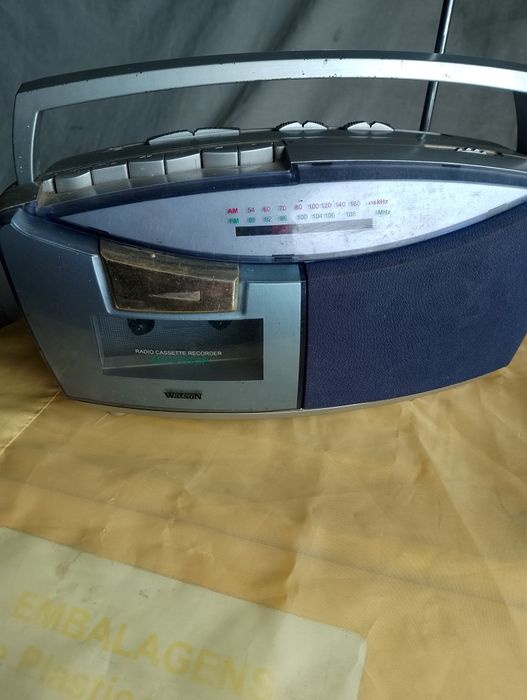 Radio cassete, bom estado
